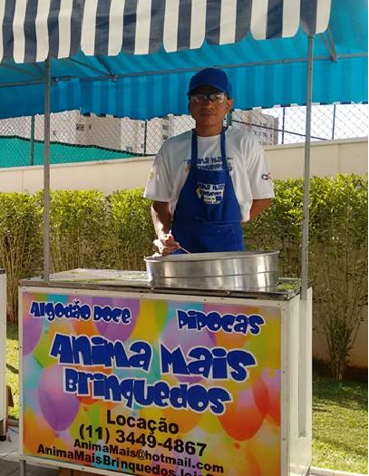 BARRAQUINHA DE ALGODÃO DOCE